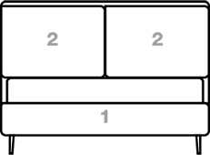 Schema parti letto